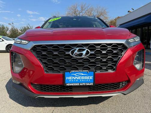 Scarlet Red 2019 Hyundai SANTA FE Limited 2.0T