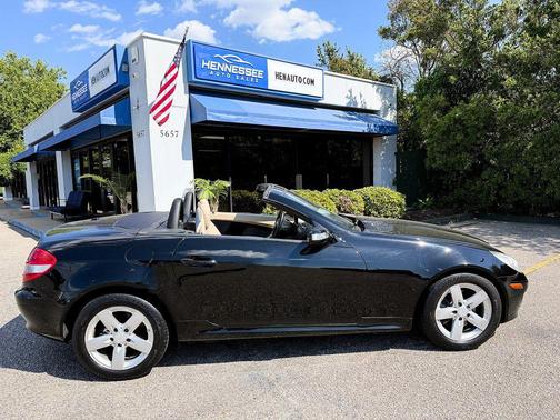 Black 2008 Mercedes-Benz SLK-Class SLK280 Roadster