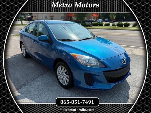 Blue 2012 Mazda Mazda3 i Touring