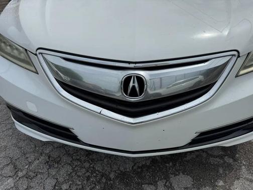 Pearl White 2015 Acura TLX Tech