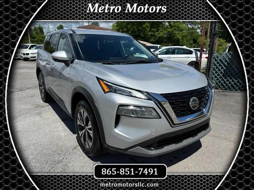 Brilliant Silver Metallic 2021 Nissan Rogue SV