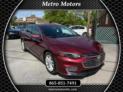 Maroon 2016 Chevrolet Malibu 1LT