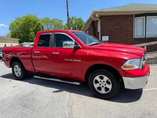 Red 2011 Dodge Ram 1500 SLT