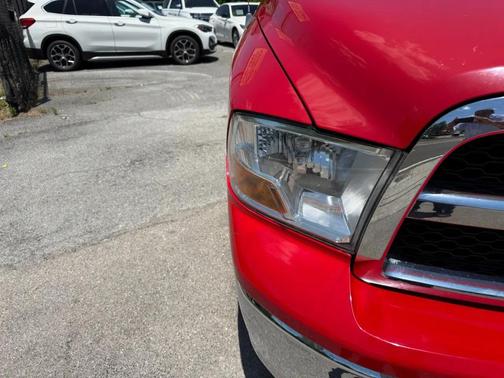 Red 2011 Dodge Ram 1500 SLT