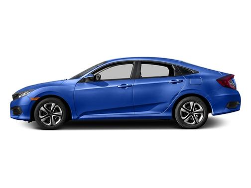 Aegean Blue Metallic 2016 Honda Civic LX
