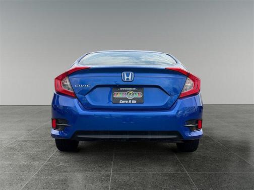 Aegean Blue Metallic 2016 Honda Civic LX