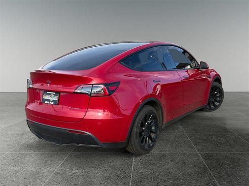 Red Multi-Coat 2021 Tesla Model Y Long Range Dual Motor All-Wheel Drive
