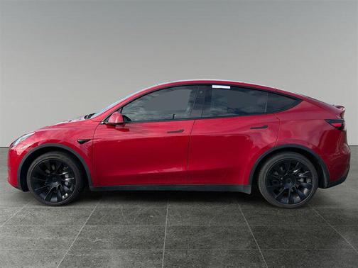 Red Multi-Coat 2021 Tesla Model Y Long Range Dual Motor All-Wheel Drive