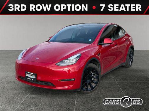 Red Multi-Coat 2021 Tesla Model Y Long Range