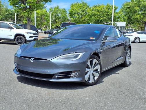 Midnight Silver Metallic 2021 Tesla Model S Long Range