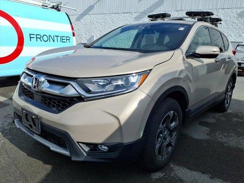 Tan 2017 Honda CR-V EX