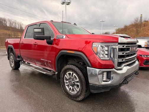 Cayenne Red Tintcoat 2021 GMC Sierra 3500 SLE