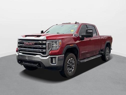 Cayenne Red Tintcoat 2021 GMC Sierra 3500 SLE