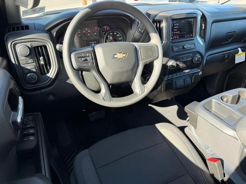 Summit White 2026 Chevrolet Silverado 1500 Custom