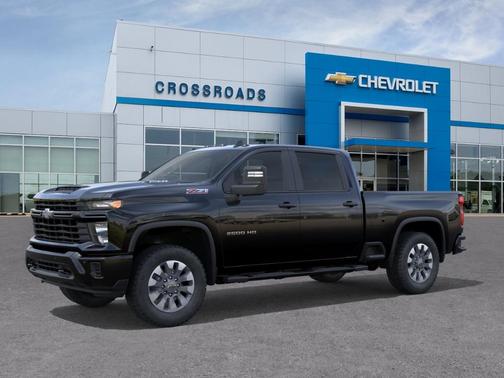 Black 2026 Chevrolet Silverado 2500 Custom