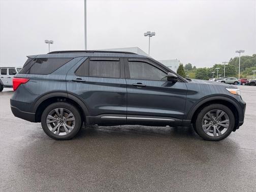 Stone Blue 2024 Ford Explorer XLT