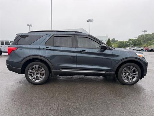 Stone Blue 2024 Ford Explorer XLT