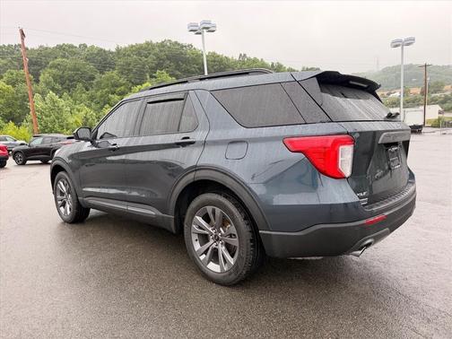 Stone Blue 2024 Ford Explorer XLT