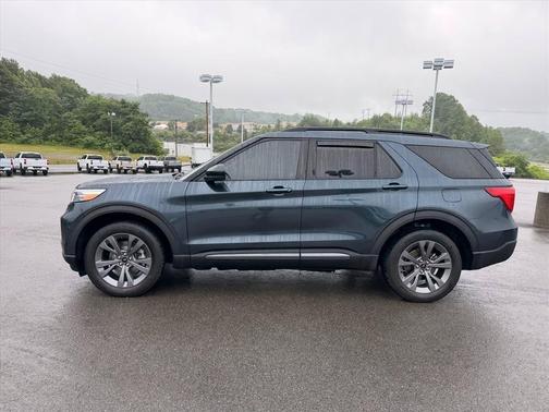 Stone Blue 2024 Ford Explorer XLT
