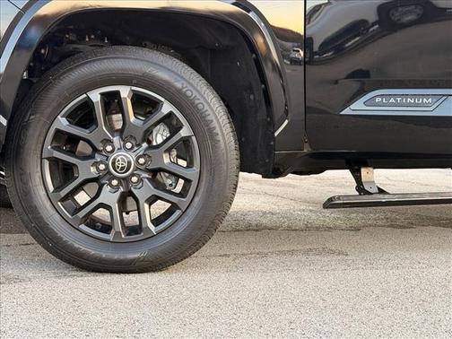 Midnight Black Metallic 2022 Toyota Tundra Platinum