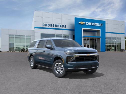 Lakeshore Blue Metallic 2026 Chevrolet Suburban LS