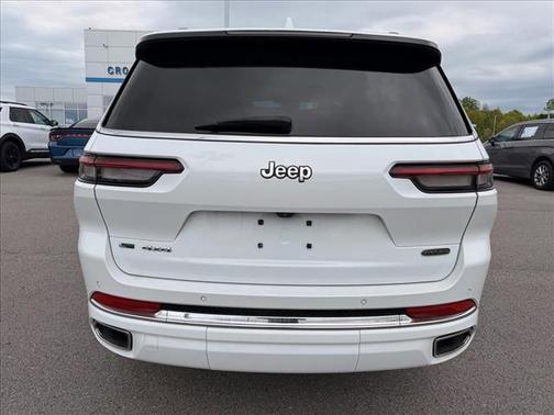 Bright White Clearcoat 2022 Jeep Grand Cherokee L Overland