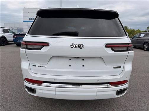 Bright White Clearcoat 2022 Jeep Grand Cherokee L Overland