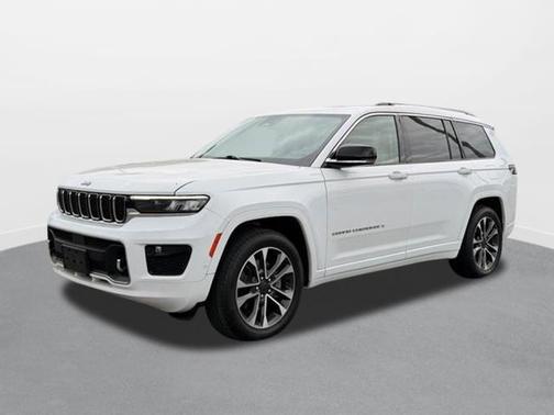 Bright White Clearcoat 2022 Jeep Grand Cherokee L Overland