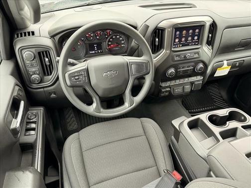 Sterling Gray Metallic 2026 Chevrolet Silverado 1500 Custom Trail Boss