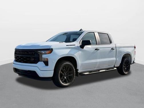 Summit White 2026 Chevrolet Silverado 1500 Custom