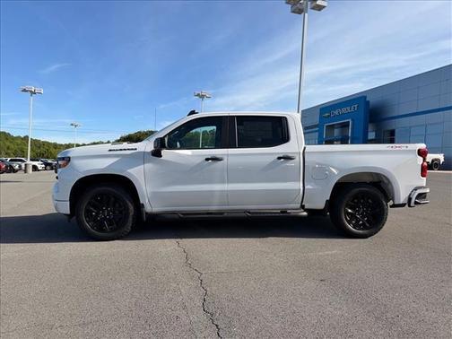 Summit White 2026 Chevrolet Silverado 1500 Custom