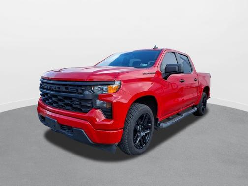Red 2022 Chevrolet Silverado 1500 Custom