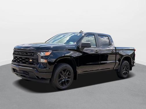 Black 2026 Chevrolet Silverado 1500 Custom