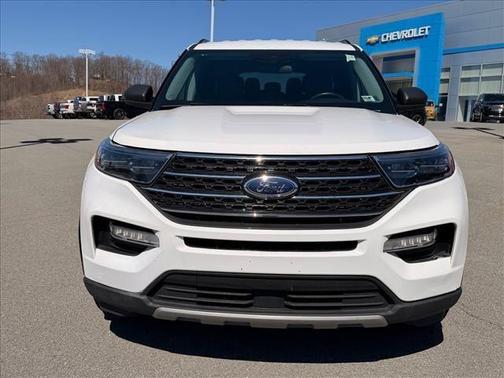 Oxford White 2024 Ford Explorer XLT