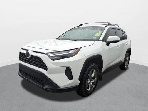 White 2022 Toyota RAV4 XLE