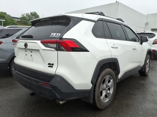 White 2022 Toyota RAV4 XLE