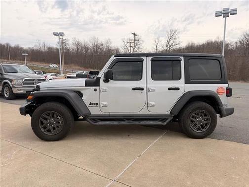 Silver Zynith Clearcoat 2024 Jeep Wrangler Sport
