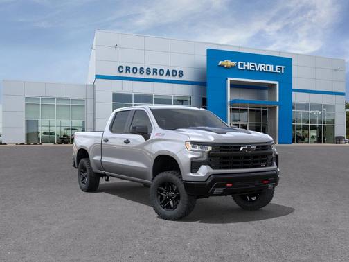 Sterling Gray Metallic 2026 Chevrolet Silverado 1500 LT Trail Boss