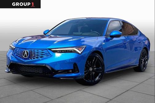 Double Apex Blue Pearl 2026 Acura Integra FWD A-Spec with Technology