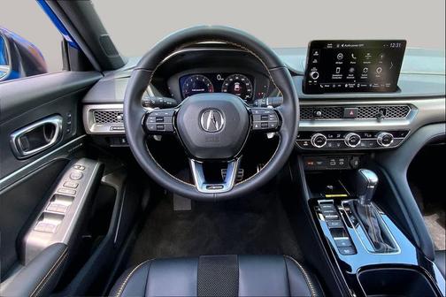 Double Apex Blue Pearl 2026 Acura Integra FWD A-Spec with Technology
