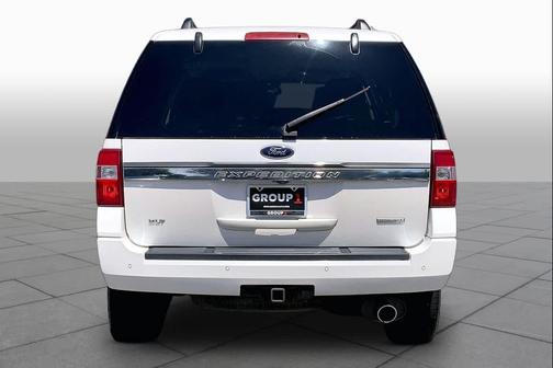 White Platinum Metallic Tri-Coat 2017 Ford Expedition XLT