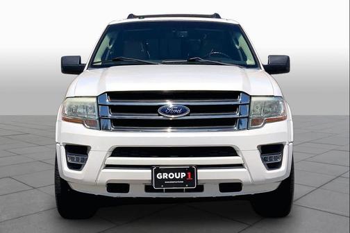 White Platinum Metallic Tri-Coat 2017 Ford Expedition XLT