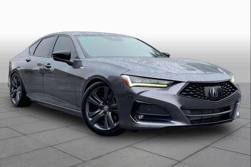 Modern Steel Metallic 2023 Acura TLX A-Spec
