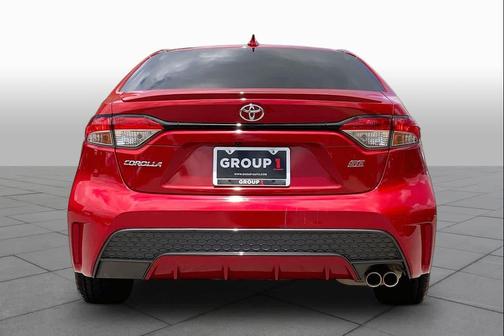 Barcelona Red Metallic 2020 Toyota Corolla SE