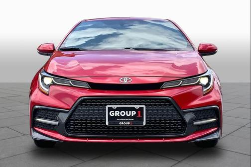 Barcelona Red Metallic 2020 Toyota Corolla SE
