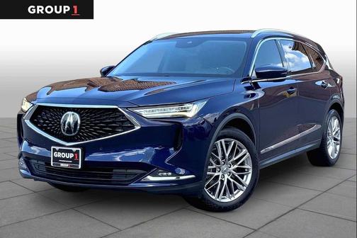 Fathom Blue Pearl 2023 Acura MDX Advance Package