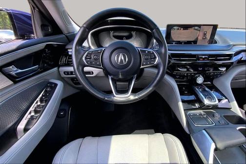 Fathom Blue Pearl 2023 Acura MDX Advance Package