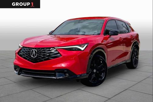Milano Red 2025 Acura ADX A-Spec with Advance
