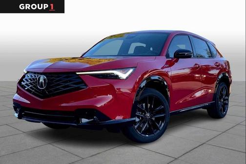 Milano Red 2025 Acura ADX A-Spec with Advance