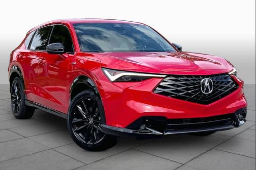 Milano Red 2025 Acura ADX A-Spec with Advance